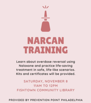 Overdose Awareness and Reversal (Narcan) Training